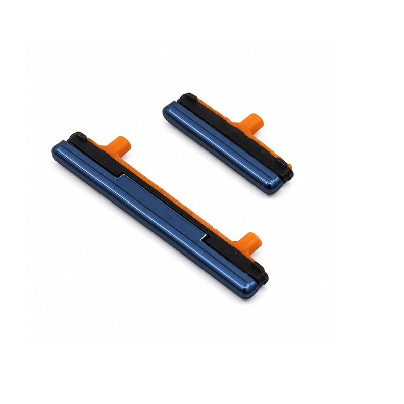 External Power and Volume Button Side Key Replacement for Samsung Galaxy S9 and S9 Plus Blue